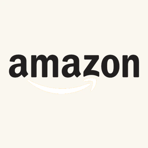 Amazon wordmark with orange smile arrow