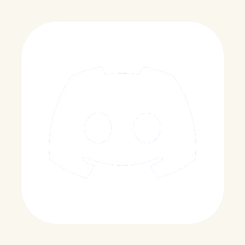 Discord blurple icon with white Clyde mascot