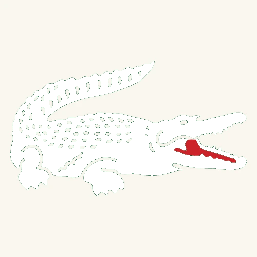 Lacoste green crocodile