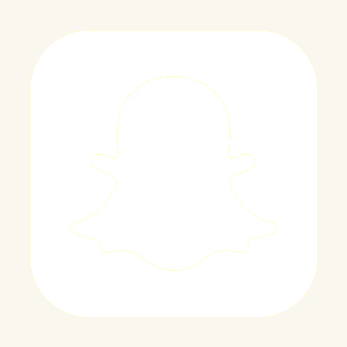 Snapchat yellow icon with white ghost