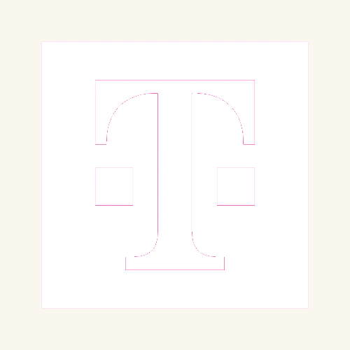 T-Mobile magenta square with white T