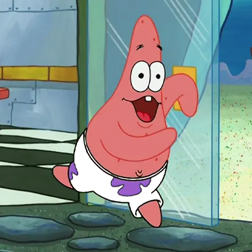Patrick Star aus SpongeBob Schwammkopf