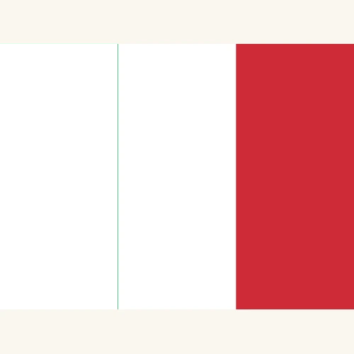 Flag of Italy, green white red tricolour