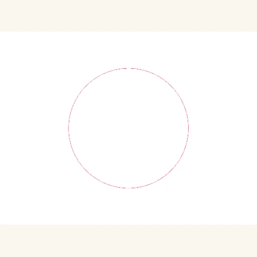 Flag of Japan, crimson sun disc on white