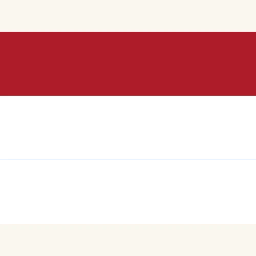 Flag of the Netherlands, red white blue